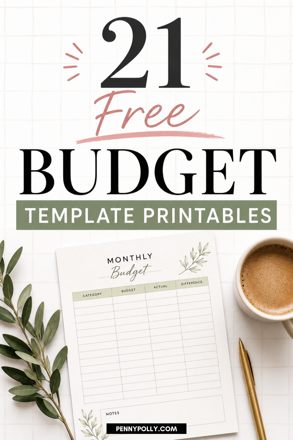 21 Free Budget Planner Printables to Save Money and Start Budgeting
